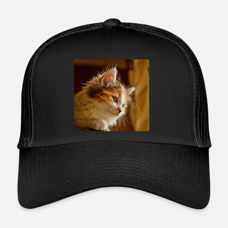 chat masque de chat masque de chat masque de chat Casquette trucker 