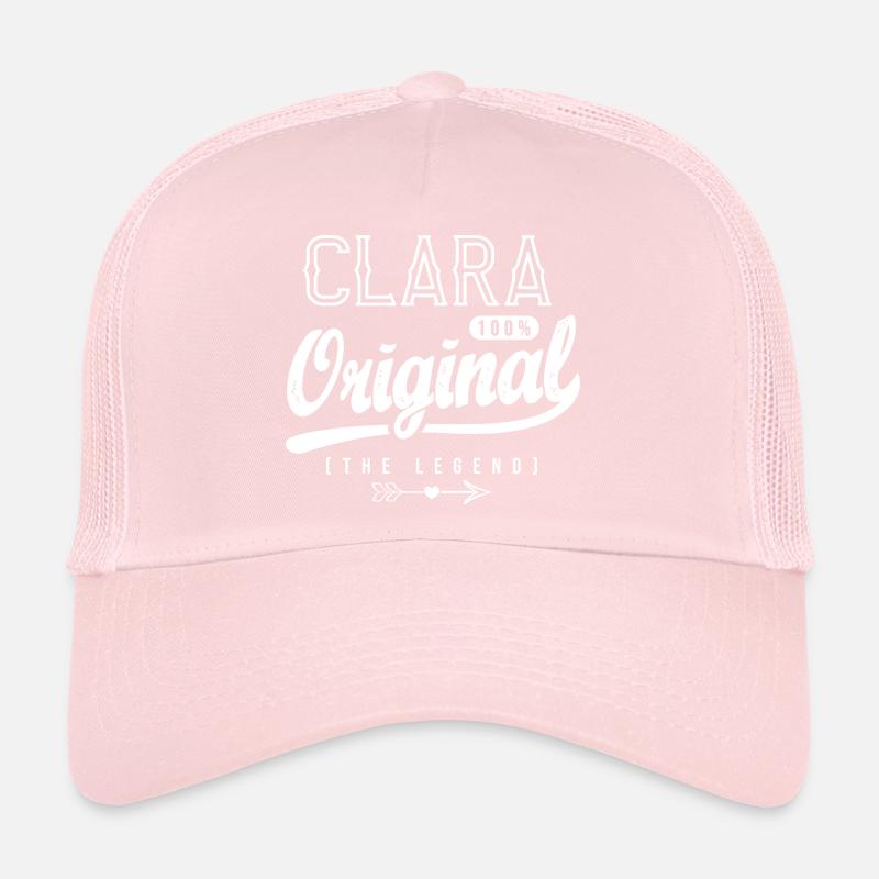 CLARA gift personalized t-shirt first name clara Trucker Cap