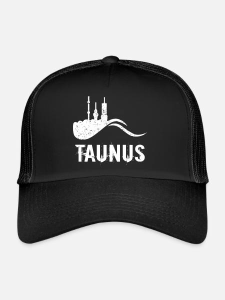 Taunus Feldberg - Trucker Cap - Schwarz/Schwarz