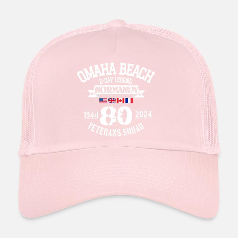 D DAY Omaha 80th anniversary Casquette trucker 