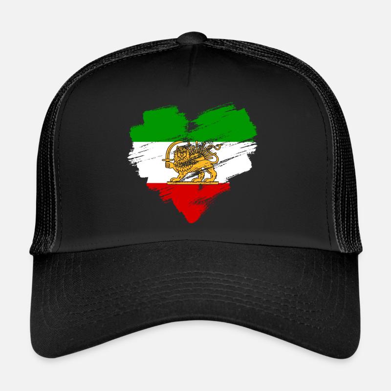 Persien - Trucker Cap - Schwarz/Schwarz