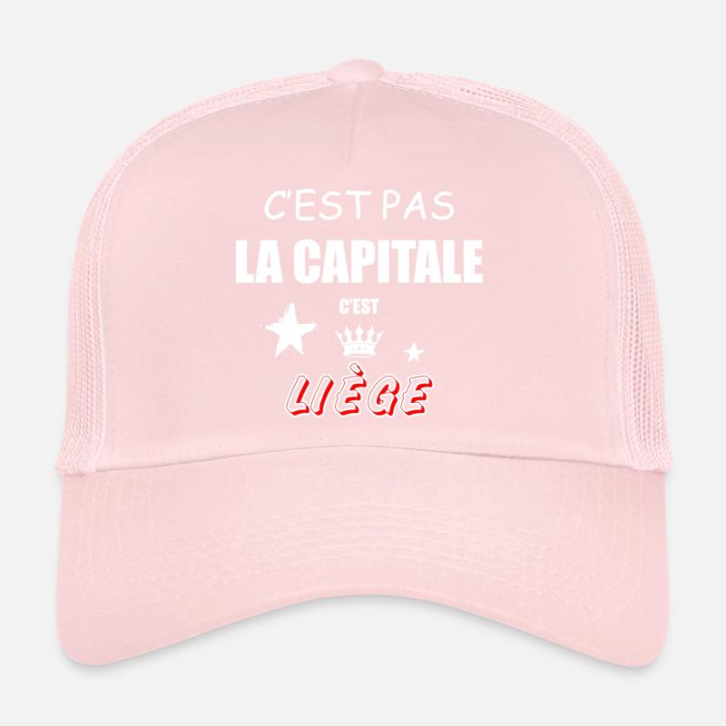 C'est Pas La Capitale C'est Liège Casquette trucker 