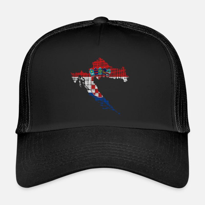 Croatia Trucker Cap