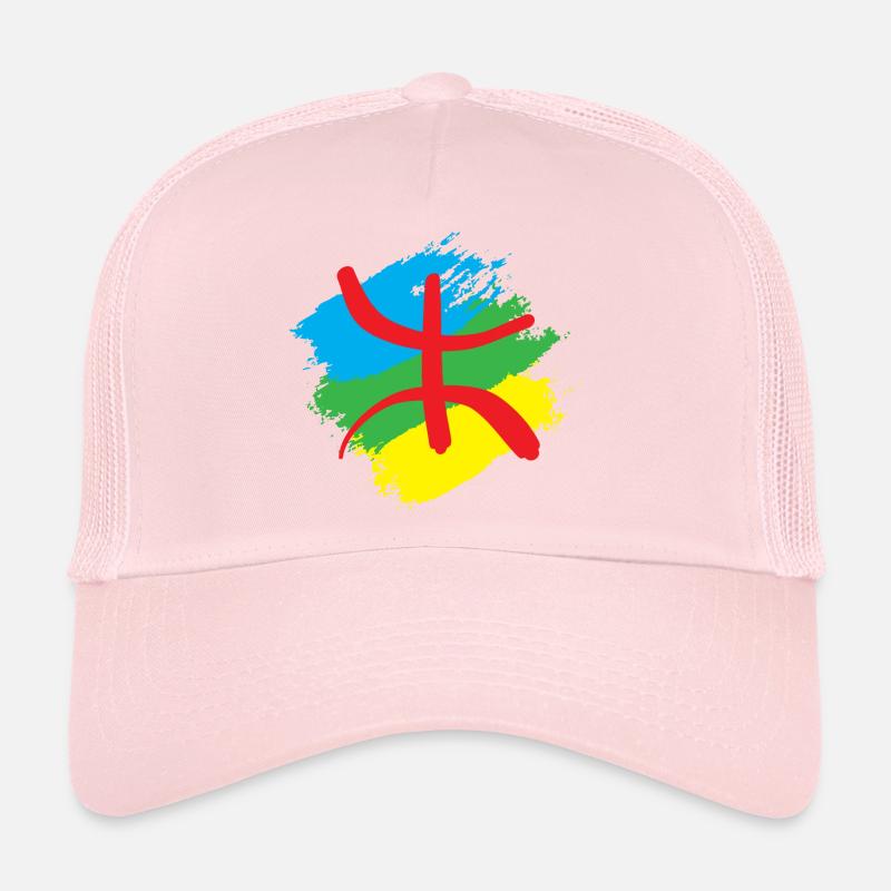 Drapeau Amazigh stylisé Casquette trucker 