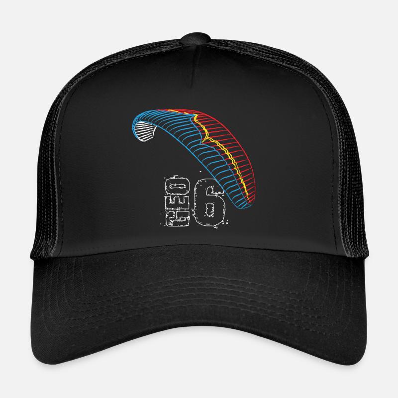 Geo 6 Ozone Paraglider - Trucker Cap - black/black