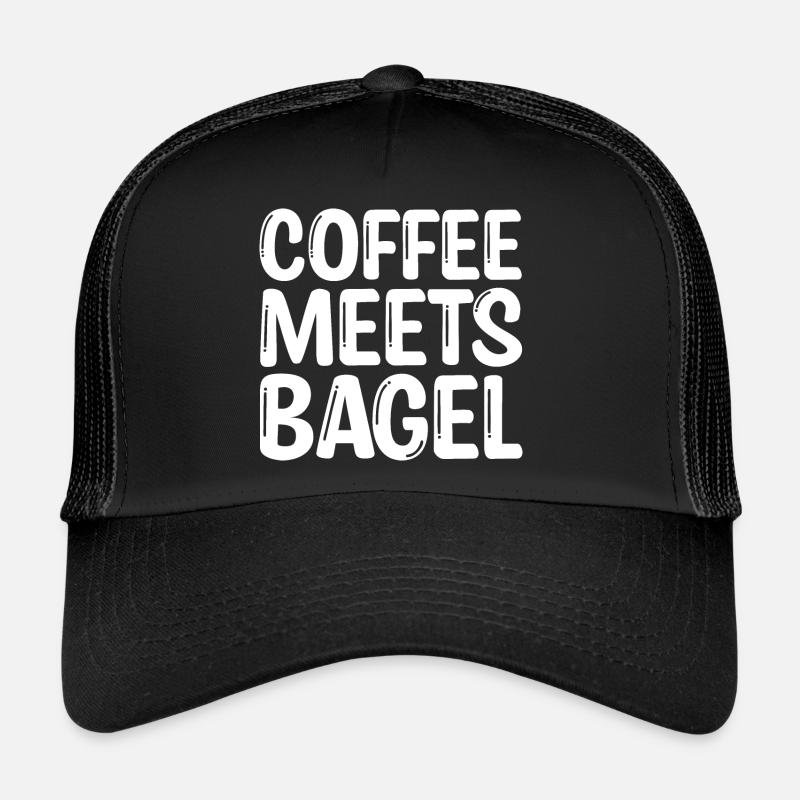 Le café rencontre Bagel Casquette trucker 