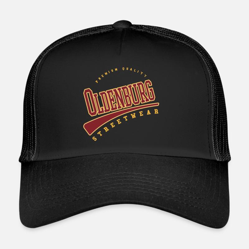 Oldenburg Deutschland College High School Style Trucker Cap