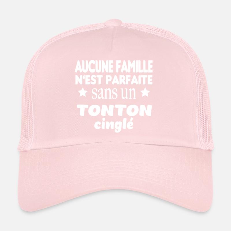 Famille parfaite tonton cinglé Casquette trucker 