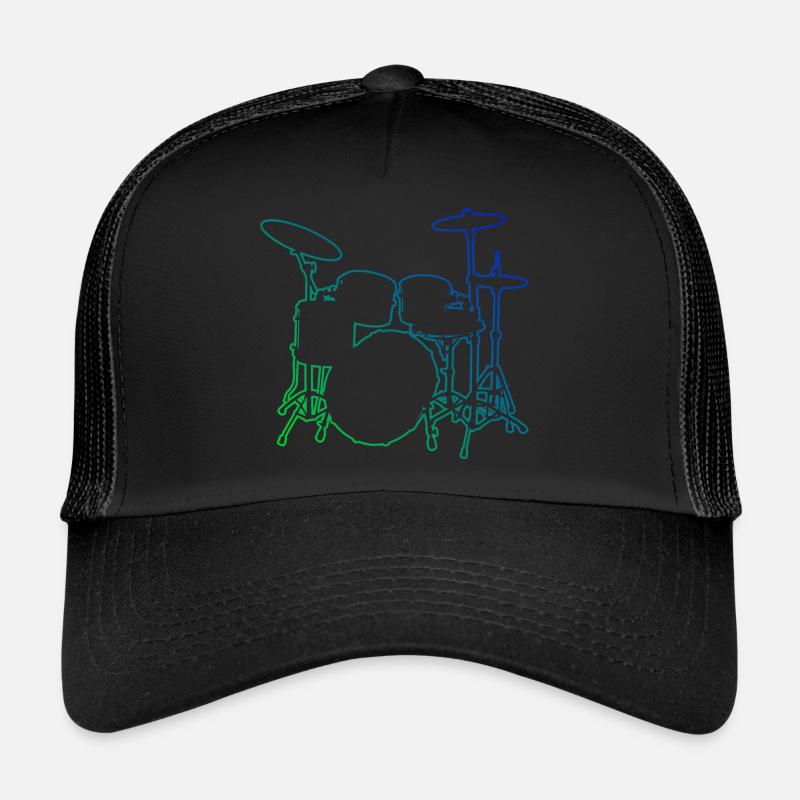 Women's Percussionist Men's Drummer Drumming Trucker Cap