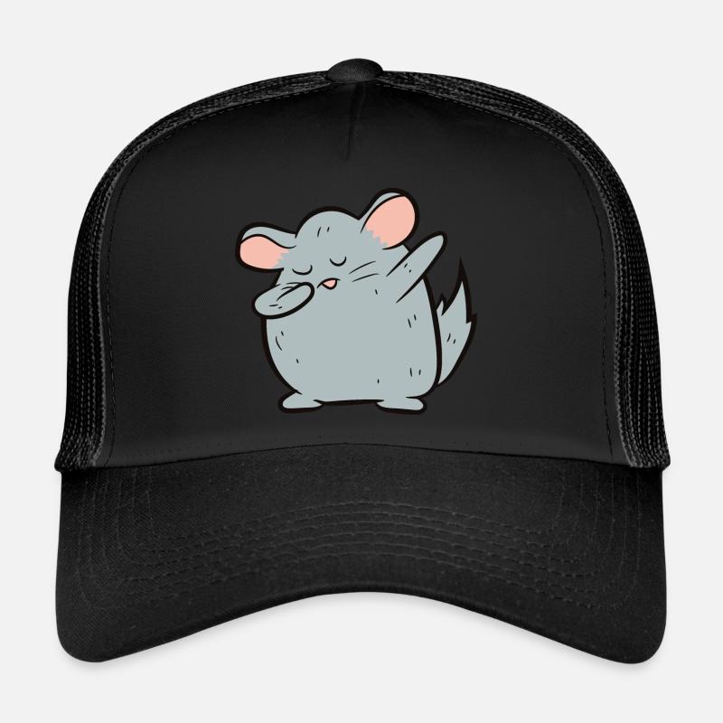 Chinchilla - Tamponnez, dab, dabbing, dansez Casquette trucker 