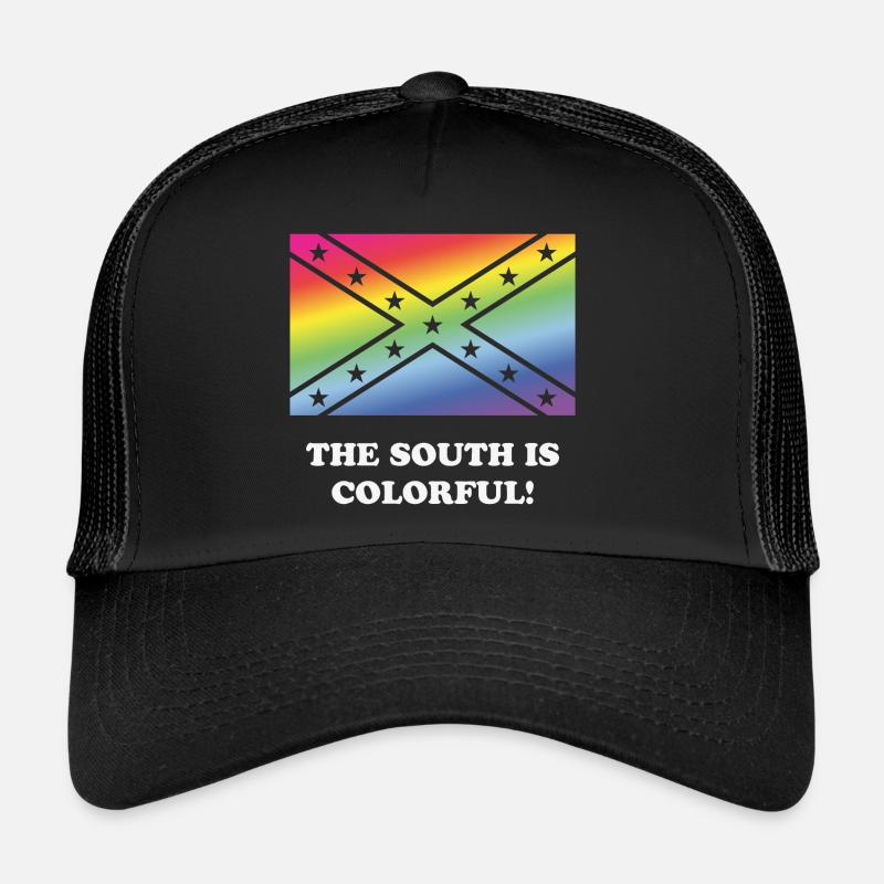 Le sud est coloré! Casquette trucker 
