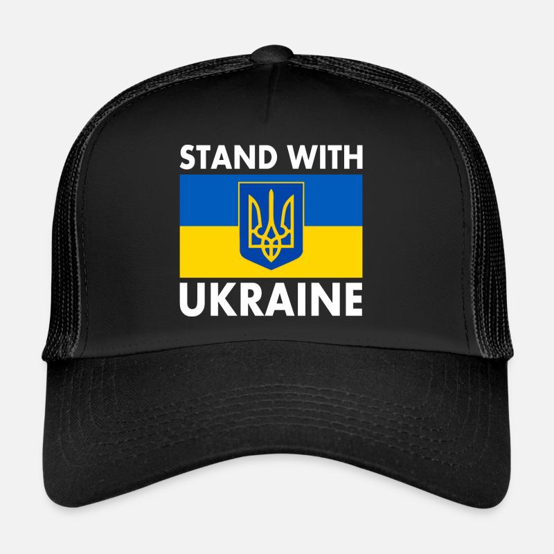 Stand with ukraine Casquette trucker 