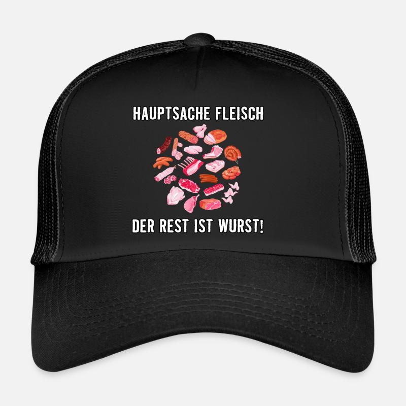 Hauptsache Fleisch Trucker Cap