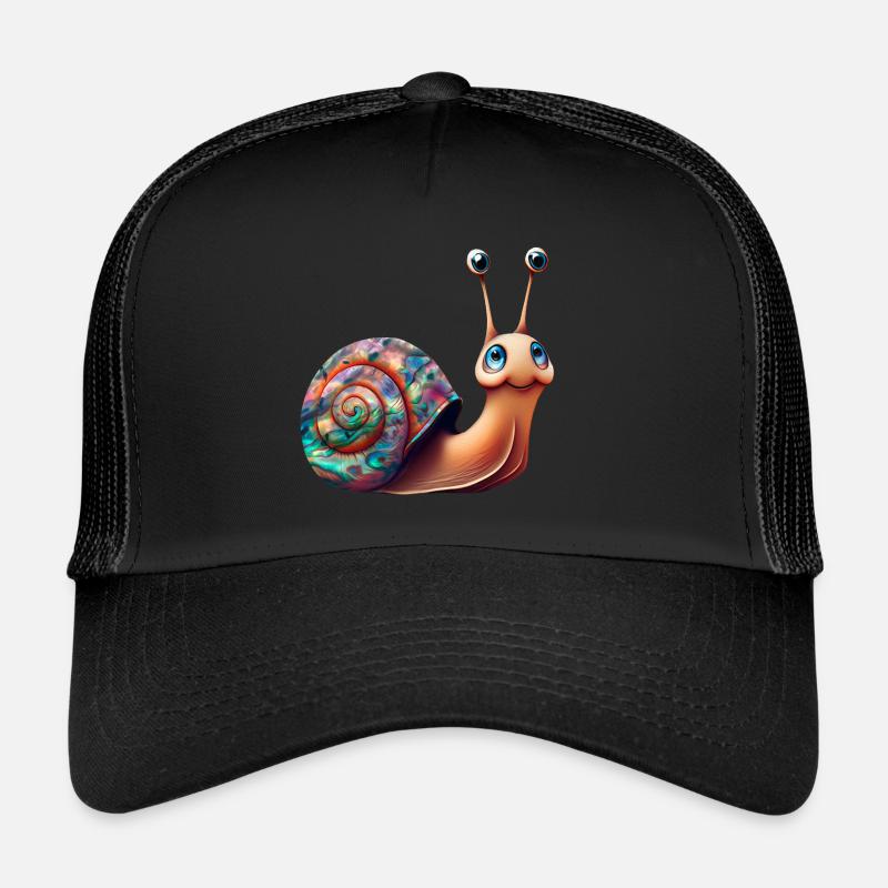 Opal Snail - Opal Snail Shell Trucker Cap