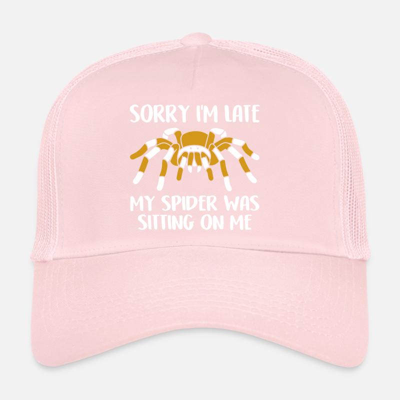 My Spiders Sat On Me Funny Spider Saying Trucker Cap