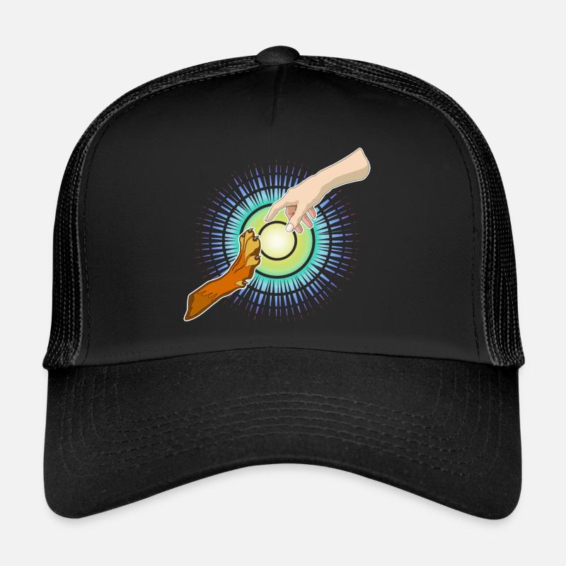 Patte De Chien, Main Humaine Casquette trucker 