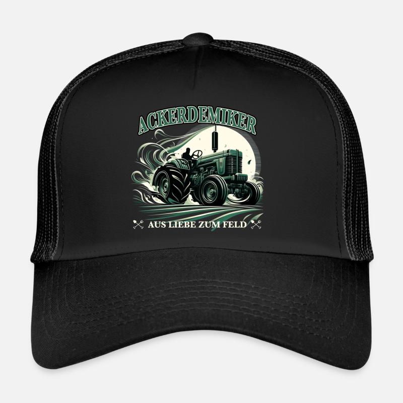 Traktor lustiger Spruch für den studierten Bauer Trucker Cap