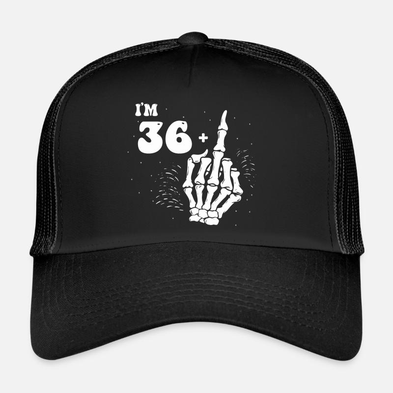 J’ai 36 ans et majeur - 37e anniversaire Casquette trucker 