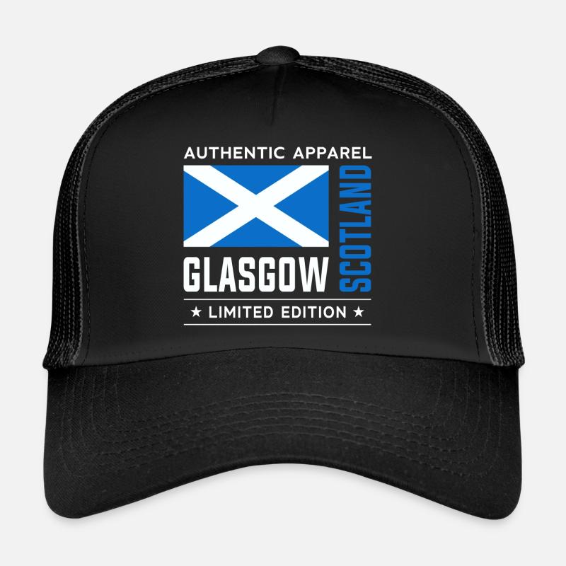 Glasgow - Trucker Cap - black/black