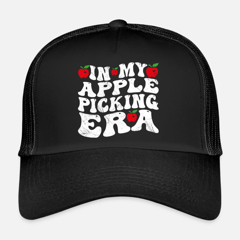 In My Apple Picking Era - Casquette trucker - noir/noir