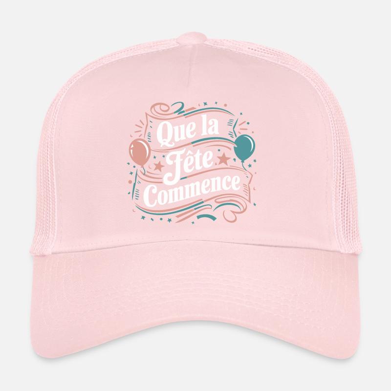 Que la fête commence Casquette trucker 
