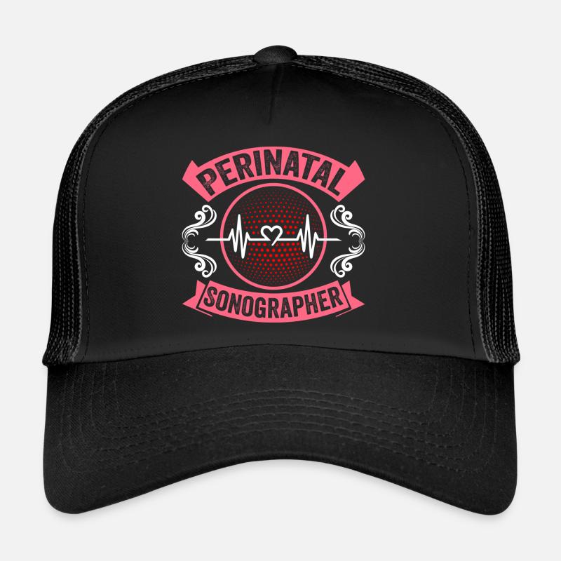Perinataler Sonograph Ultraschalltechniker US U/S OB Trucker Cap