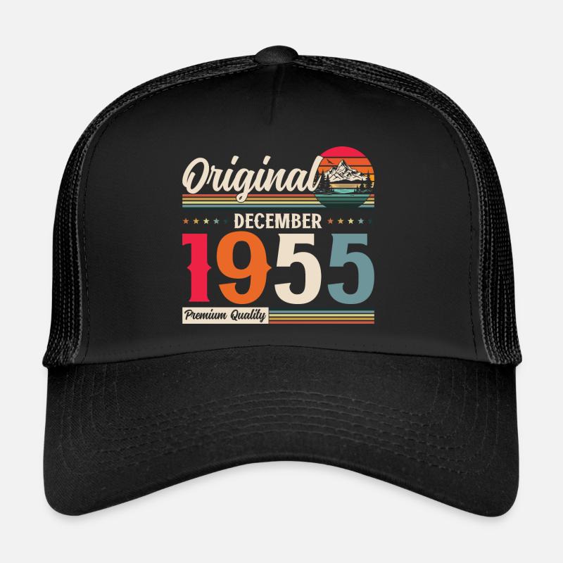70th Birthday Original December 1955 Volume 55 Trucker Cap