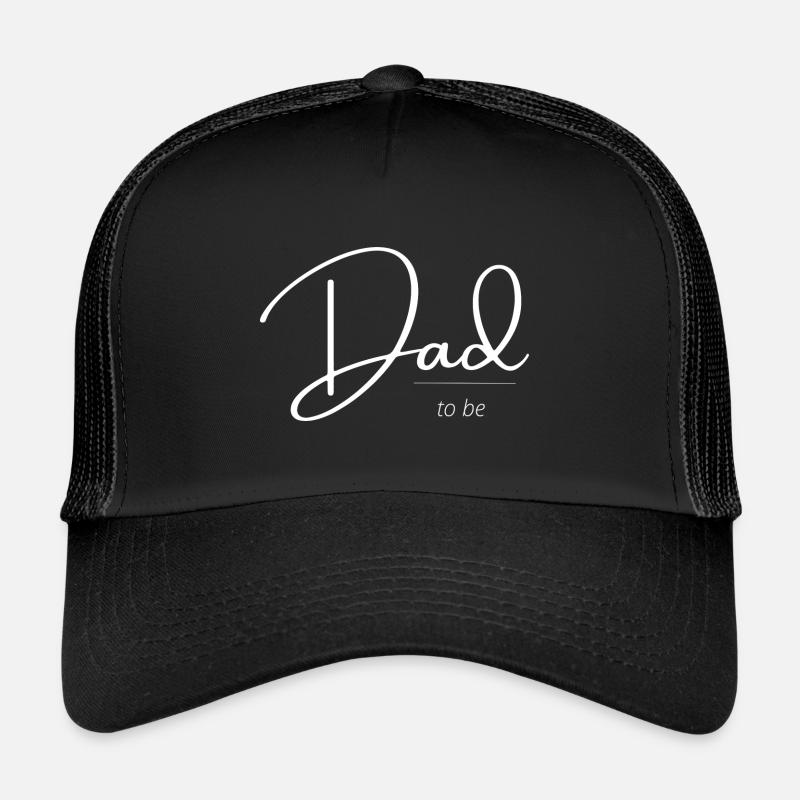 Future dad - Trucker Cap - black/black