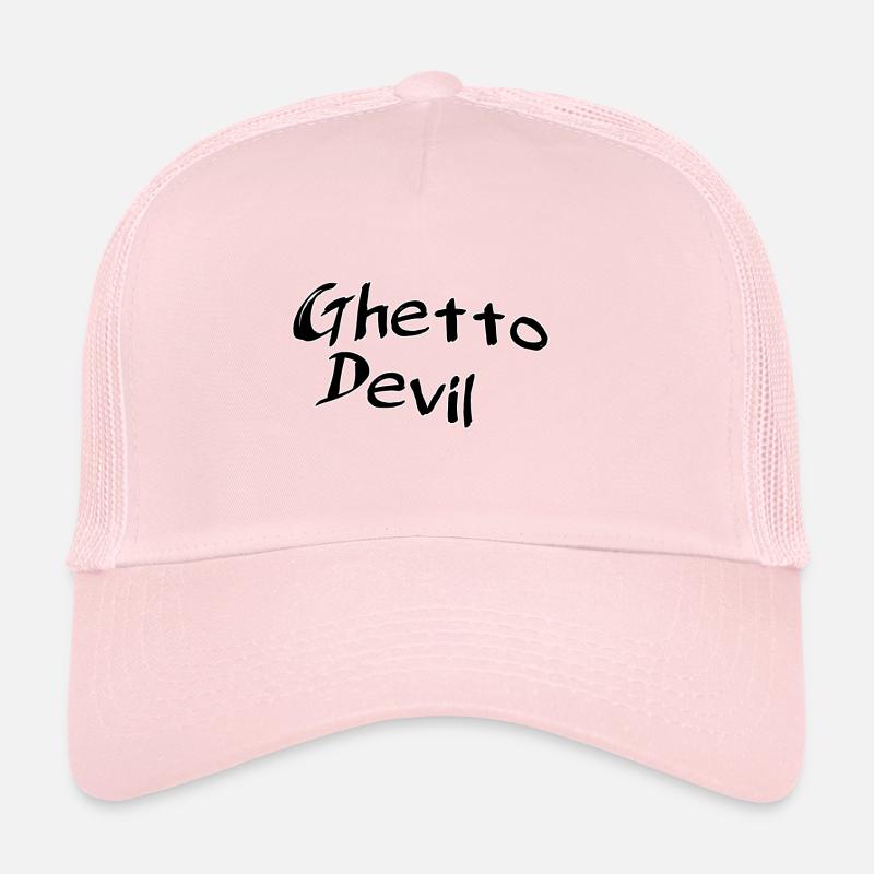 Le diable du ghetto Casquette trucker 