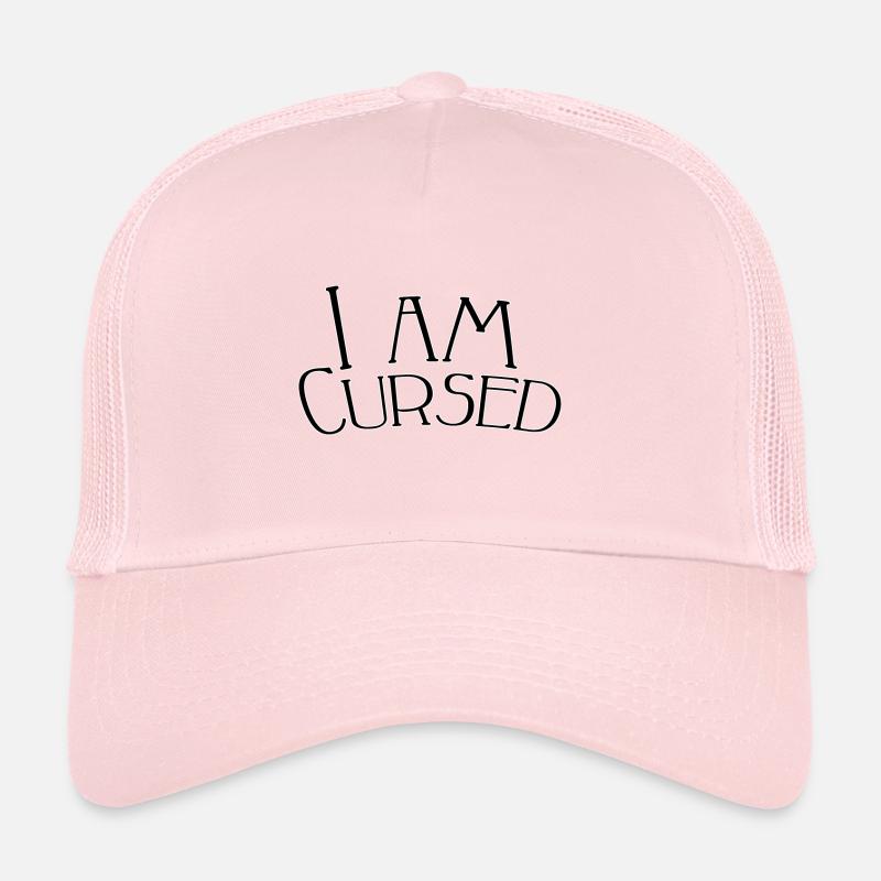Je suis maudit Casquette trucker 
