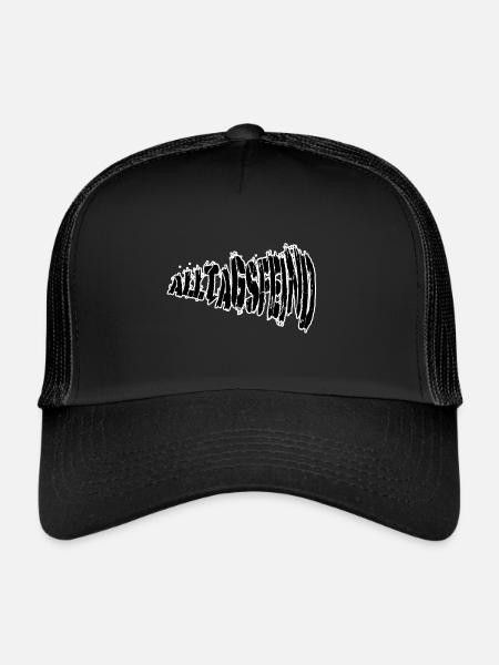 Everyday enemy - Trucker Cap - black/black - Front