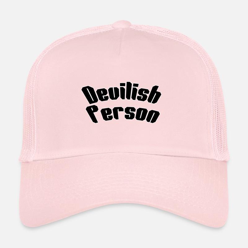 Devilish person Trucker Cap