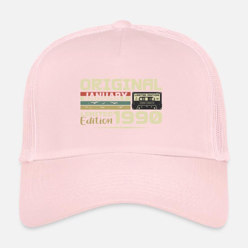 Januar 1990 | Januar 1990 Geburtstagsgeschenk Trucker Cap