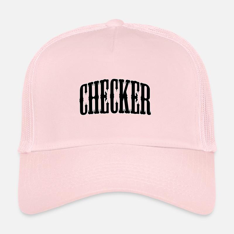 Checker Trucker Cap