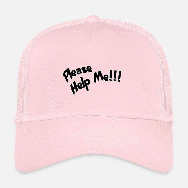 Please help me Trucker Cap