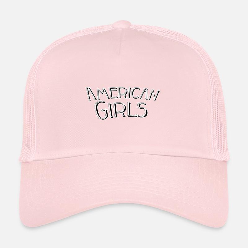 Filles américaines Casquette trucker 