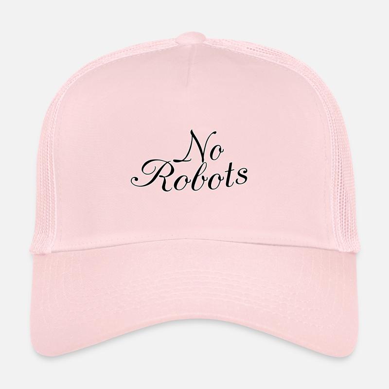 Pas de robots Casquette trucker 