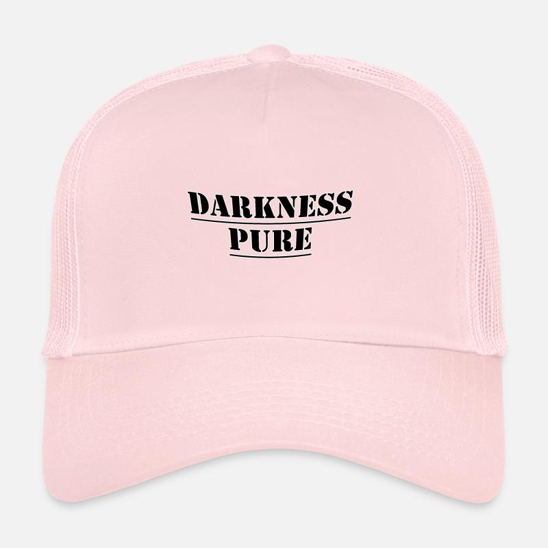 Darkness pure Trucker Cap