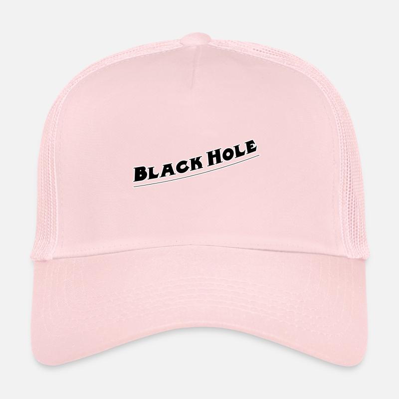 Trou noir Casquette trucker 