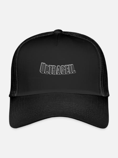Ultra - Trucker Cap - black/black - Front