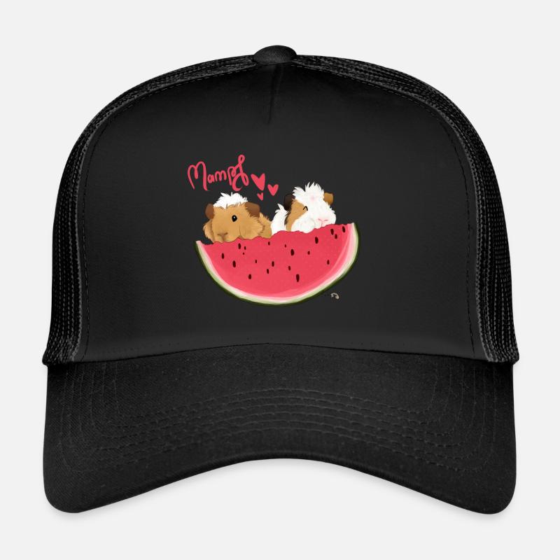 mampf - Casquette trucker - noir/noir