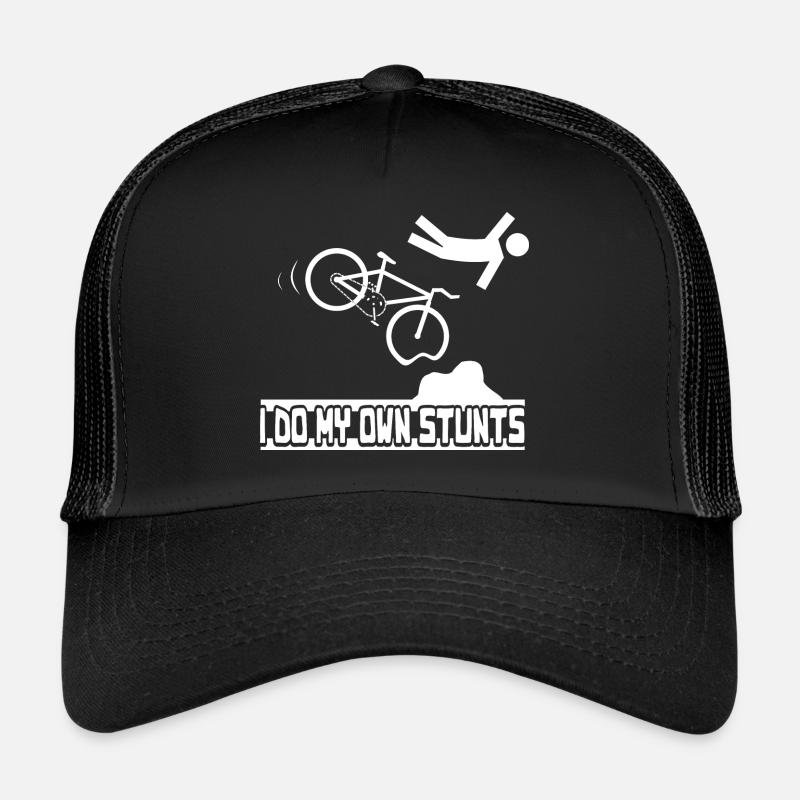 I do my own Stunts - Trucker Cap - Schwarz/Schwarz