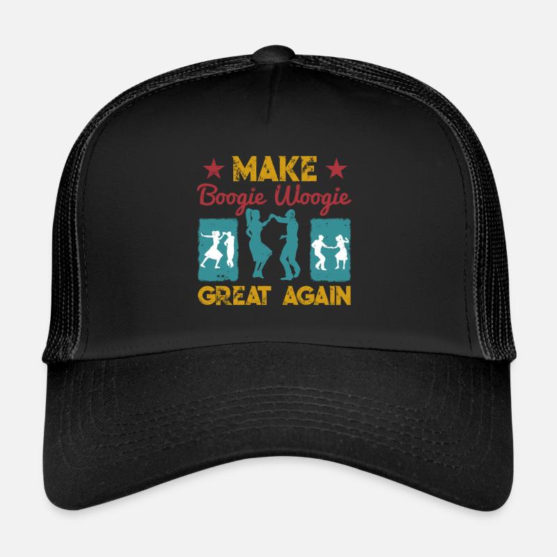 Faites de Boogie Woogie un nouveau cadeau de danse Casquette trucker 