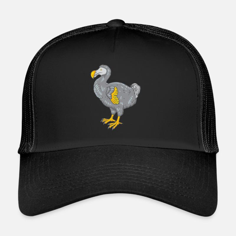 Die Dodo-Ente - Trucker Cap - Schwarz/Schwarz