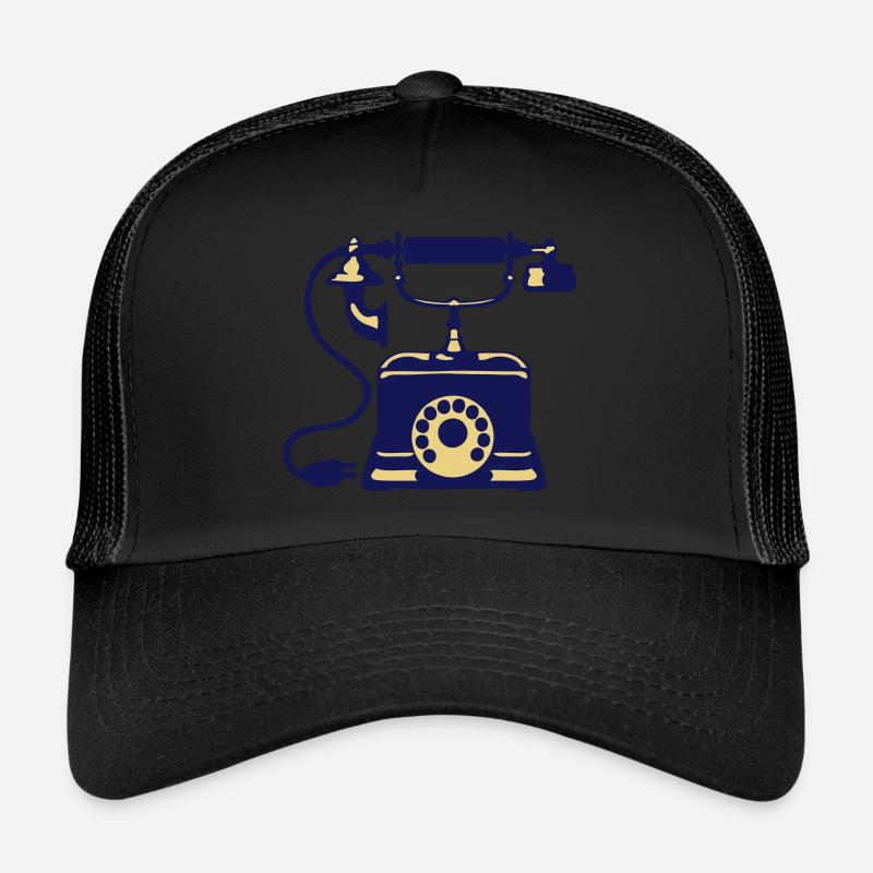 old telephone 2 Trucker Cap