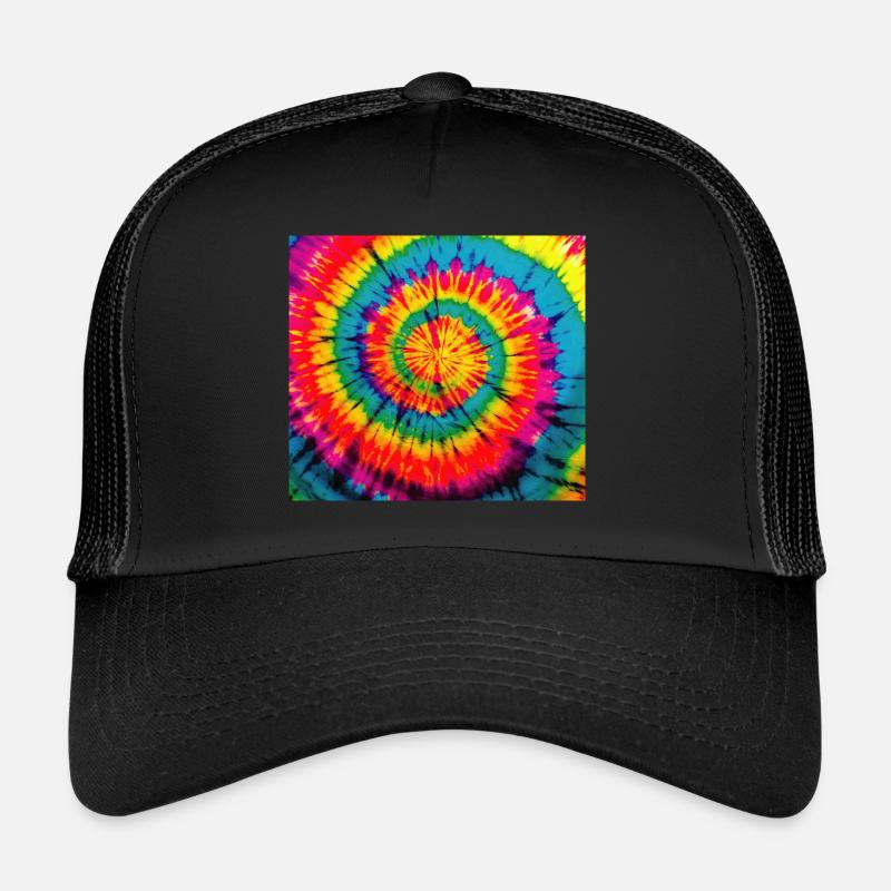 Hippie Colorful Colored Trucker Cap
