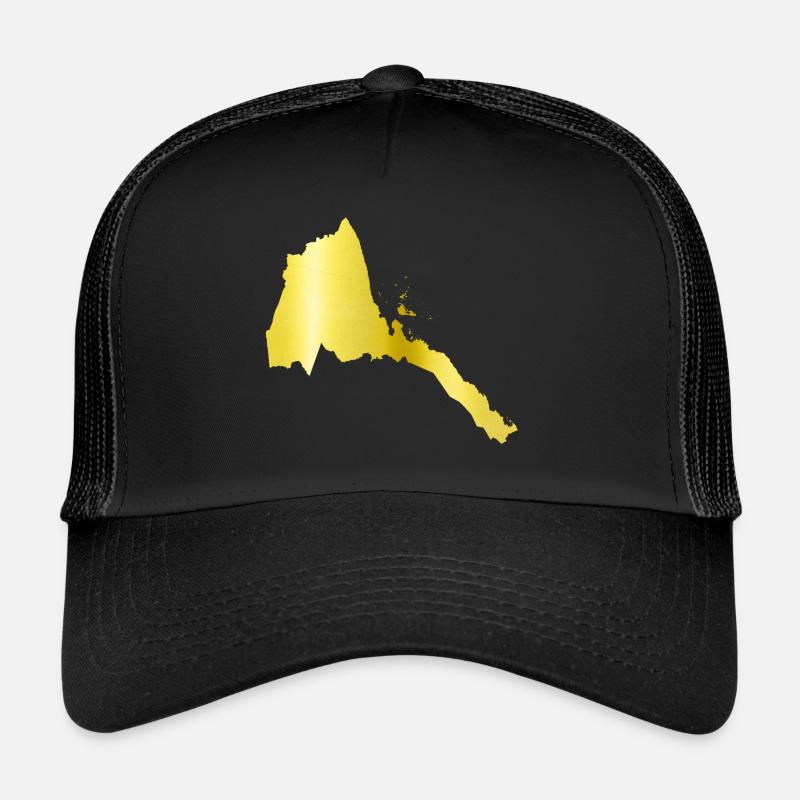eritrea hall gold Trucker Cap