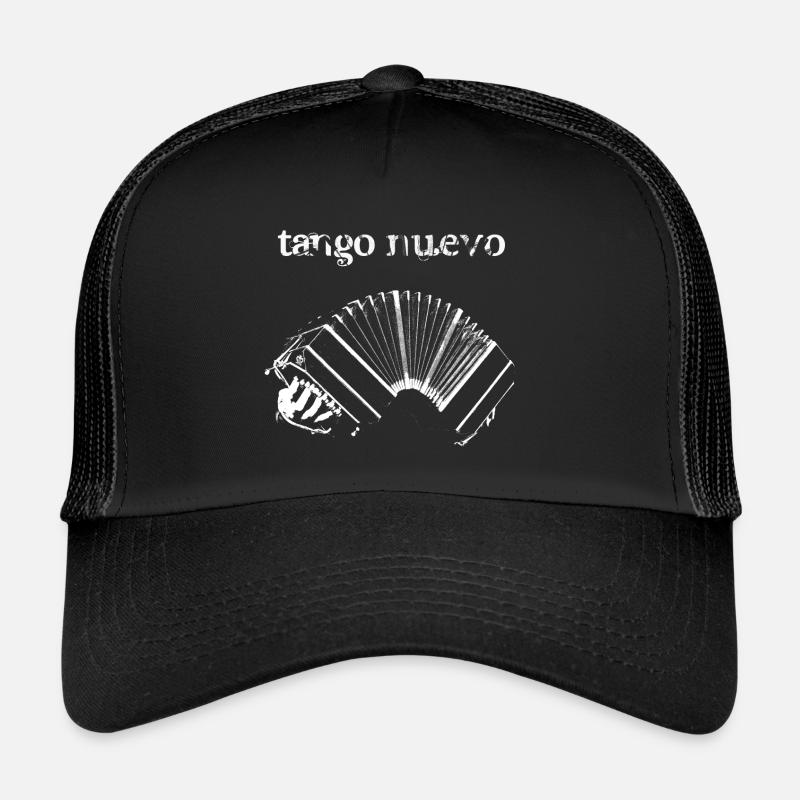 Tango Nuevo Astor Piazzolla - Trucker Cap - Schwarz/Schwarz