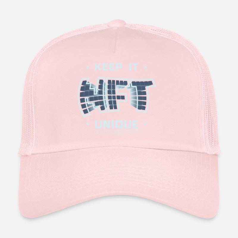 NFT, Non Fungible Token, Keep it unique, Crypto Trucker Cap