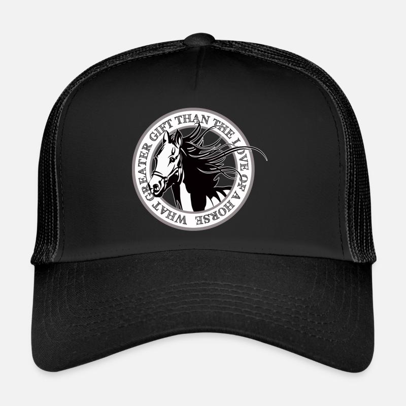 Les chevaux aiment Casquette trucker 